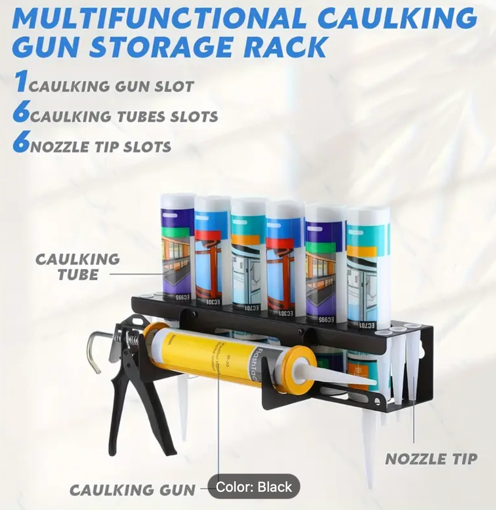 Caulk Gun & Tube Holder