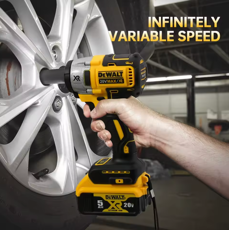 Dewalt DCF880 205N.m Cordless Impact Wrench 2300RPM Compact Electric Wrench Recharge Power Tools For Dewalt 20V Battery