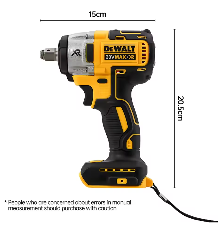 Dewalt DCF880 205N.m Cordless Impact Wrench 2300RPM Compact Electric Wrench Recharge Power Tools For Dewalt 20V Battery